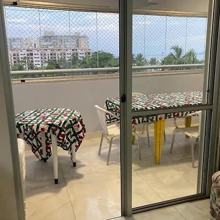 Apto Em Bertioga , Pe Na Areia Exterior foto